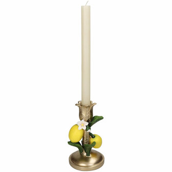 Candle Holder - Lemon &uarr; 18 Cm