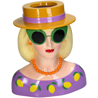 Vase Fashion Lady Isa - Multicolour &uarr; 29 Cm