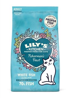 LILY&#039;S KITCHEN CAT FISHERMAN&#039;S FEAST FISH