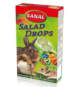 SANAL KNAAGDIER 3-PACK DROPS YOGURT / SALAD / WILD BERRY