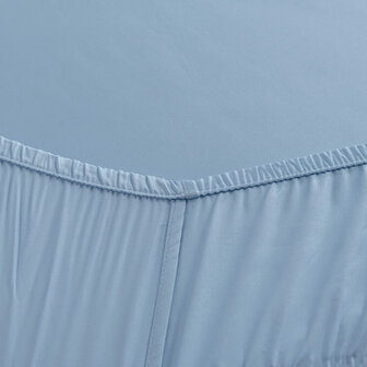 Hoeslaken (Topdekmatras) - Sky Blue - Premium 180 X 200