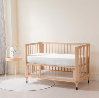 Hoeslaken - Cr&eacute;me - Premium 50 X 80 X 17