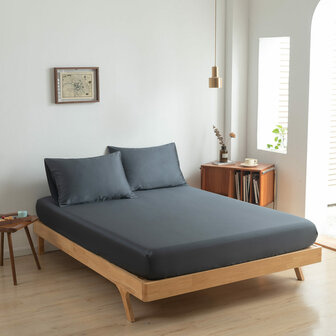 Hoeslaken - Space Blue - Premium 80 X 200