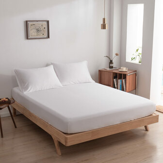 Hoeslaken - Coco White - Premium 80 X 200