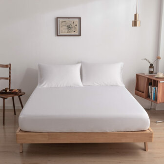 Hoeslaken - Coco White - Premium 80 X 200