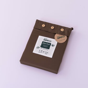 Hoeslaken - Coffee Brown - Premium 80 X 200