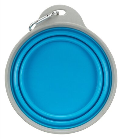 Trixie Voerbak / Drinkbak Reis Stevige Rand Siliconen Assorti 500 ML 14 CM