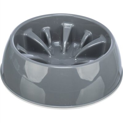 Trixie Voerbak Slowfeeding Kunststof / Tpr Assorti 25 CM 1,4 LTR