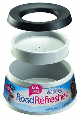 Road Refresher Drinkbak Voor Onderweg Grijs SMALL 19X8 CM