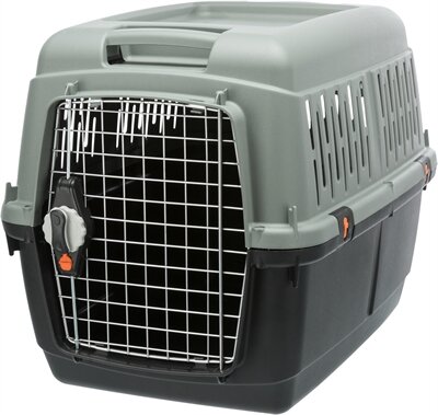 Trixie Be Eco Gerecycled Vervoersbox Giona Grijs / Antraciet  4 50X70X51 CM