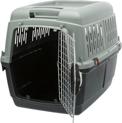 Trixie Be Eco Gerecycled Vervoersbox Giona Grijs / Antraciet  4 50X70X51 CM