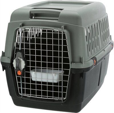 Trixie Be Eco Gerecycled Vervoersbox Giona Grijs / Antraciet  4 50X70X51 CM