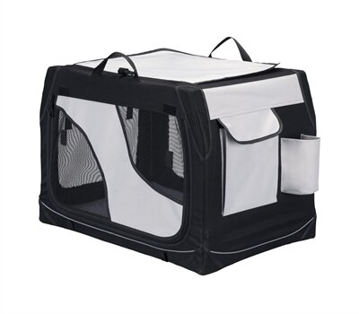Trixie Reismand Vario Zwart / Grijs 61X43X46 CM