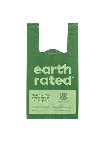 Earth Rated Poepzakjes Met Handvaten Geurloos Gerecycled 120 ST