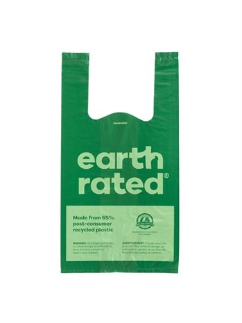 Earth Rated Poepzakjes Met Handvaten Lavendel Gerecycled 120 ST