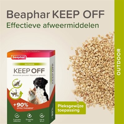 Beaphar Keep Off Granulate Kat / Hond 2X200 GR