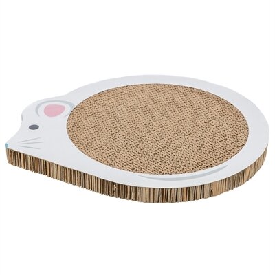 Trixie Junior Krabmat Muis Met Catnip Wit 35X29,5X2,5 CM