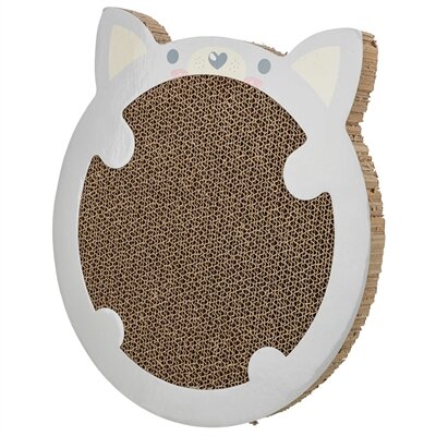 Trixie Junior Krabmat Hamster Met Catnip Lichtgrijs 31X32,5X2,5 CM