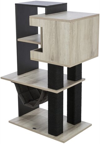 Trixie Citystyle Krabpaal Grijs / Zwart 98 CM