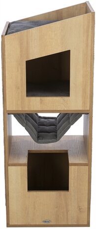 Trixie Citystyle Cat Tower Bruin / Grijs 105 CM