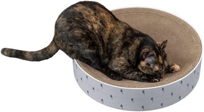Trixie Krabmand Lilly Karton Catnip Lichtgrijs 45X45X10 CM