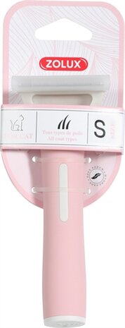 Zolux Anah Super Borstel Roze / Wit S 5X5X14 CM