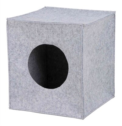 Trixie Kattenmand Iglo Anton Grijs 37X33X33 CM