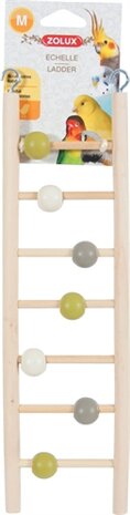 Zolux Ladder Hout 7 Treden Met Kralen 1X8,5X35 CM