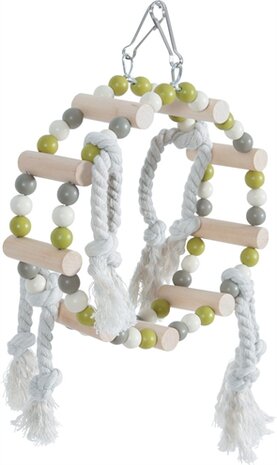 Zolux Schommel Houten Wiel Met Kralen Assorti 18X6X22 CM