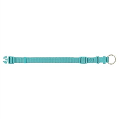 Trixie Halsband Hond Premium Aqua Blauw 40-65X2,5 CM