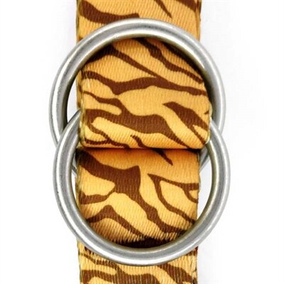 Morso Hondenriem Verstelbaar Gerecycled Jungle Drum Oranje 65-200X2,5 CM 20-80 KG