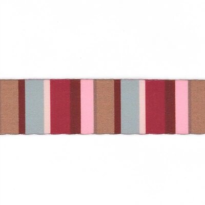 Morso Norwegian Hondentuig Gerecycled Skyline Rood / Roze 69-86X63 CM