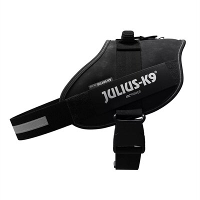 Julius K9 Idc Power-Harnas / Tuig Voor Labels Zwart MAAT 3/85-112 CM