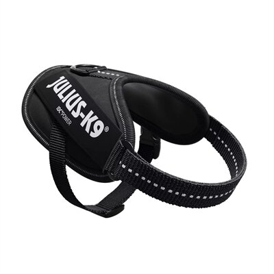 Julius K9 Idc Power-Harnas / Tuig Voor Labels Zwart BABY 2/35-43 CM