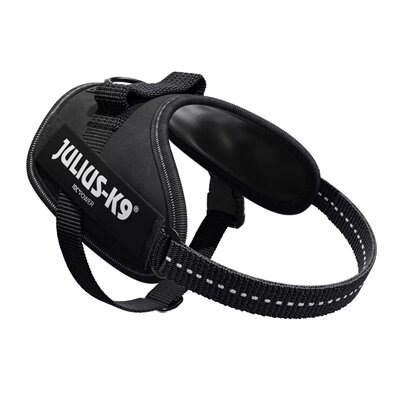 Julius K9 Idc Power-Harnas / Tuig Voor Labels Zwart MINI MINI/40-53 CM