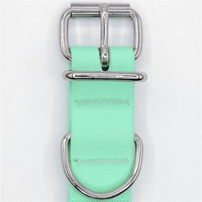 Morso Halsband Hond Waterproof Gerecycled Carribean Green Groen 42-50X1,5 CM