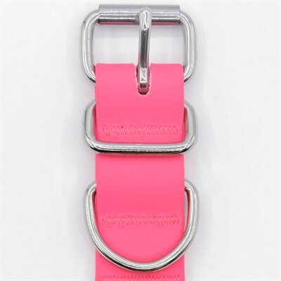Morso Halsband Hond Waterproof Gerecycled Passion Pink Roze 47-55X2,5 CM