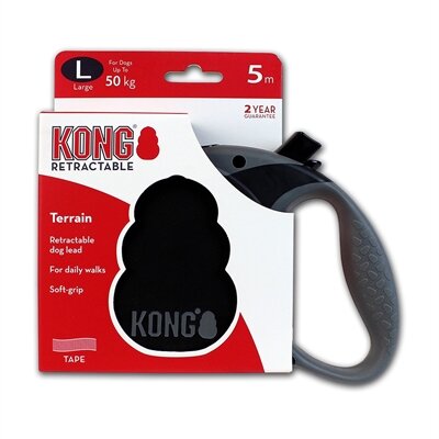 Kong Rollijn Terrain Zwart 5 MTR TOT 50 KG