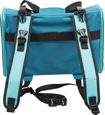 Trixie Hondentas Rugtas Connor Petrol 42X21X29 CM