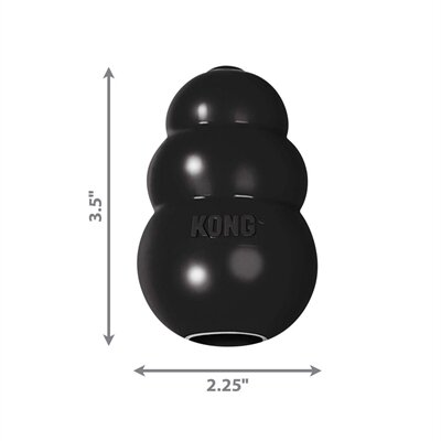 Kong Extreme Zwart MEDIUM 5,5X5,5X9 CM