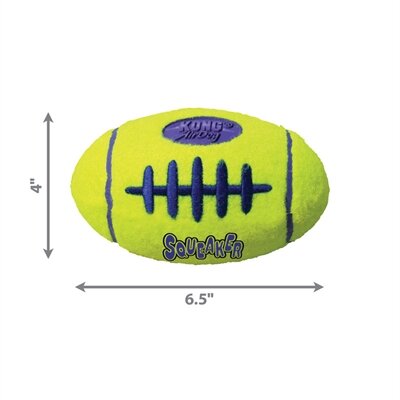 Kong Airdog Football Geel LARGE 17X10,5 CM