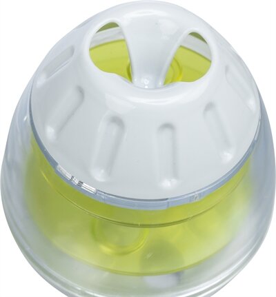 Trixie Roly Poly Snack Tuimel Ei Grijs / Lime Groen 13 CM
