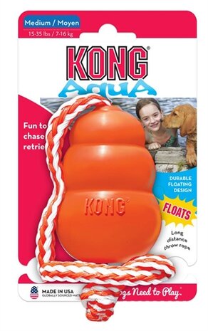 Kong Aqua Oranje 5,5X5,5X9 CM