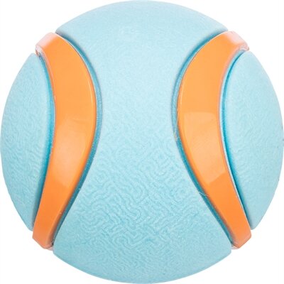 Trixie Bal Tpr Lime / Blauw 6X6X6 CM