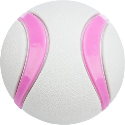 Trixie Bal Tpr Lime / Blauw 6X6X6 CM