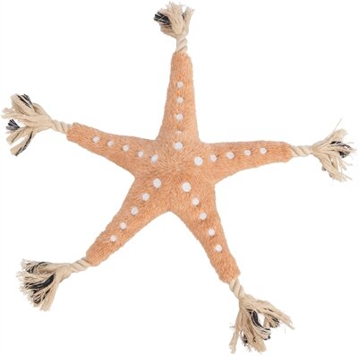 Trixie Be Nordic Zeester Jane Pluche / Touw Beige 32 CM