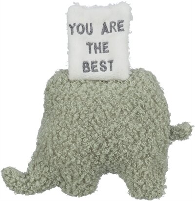 Trixie Junior Hondenspeelgoed Olifant Pluche 13 CM