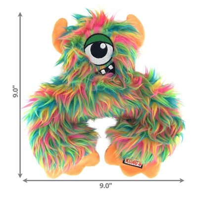 Kong Frizzle Frazzle Met Piep En Kreukelgeluid Verstevigd 23X21X6 CM