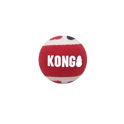 Kong Signature Ballen Assorti 7X7X7 CM 4 ST