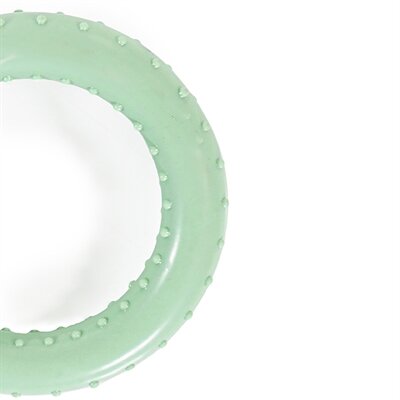 Battersea Ring Rubber / Touw Groen 7X7 CM